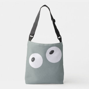 Bolsa Ajustável olhos brancos bonitos, divertidos e bonitos com pu