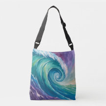 Onda Espiral do Oceano Abstrato
