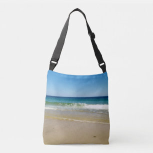 Bolsa Ajustável Ondas e praia de oceano