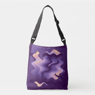 Bolsa Ajustável Ondas roxas