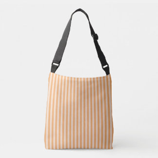 Bolsa Ajustável Orange Stripes Seamless Pattern