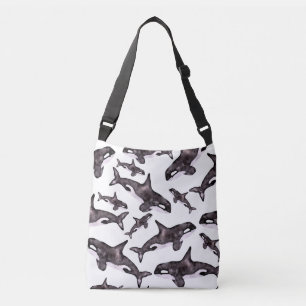 Bolsa Ajustável Orca da aguarela