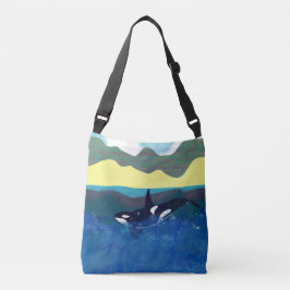 Bolsa Ajustável Orca no oceano brilhante