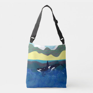 Bolsa Ajustável Orca no oceano brilhante