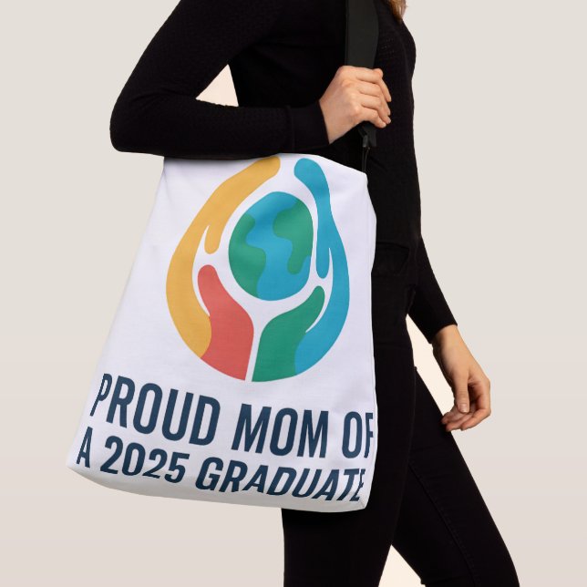 Bolsa Ajustável Orgulho Mãe 2025 Formando de Design de Saúde Públi (Close Up)