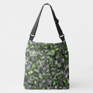 Bolsa Ajustável Orgulhoso Groovy Trippy Grungy Funky Abstrato Agên