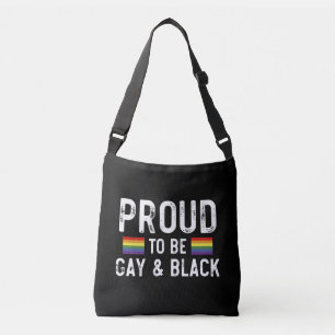 Bolsa Ajustável Orgulhoso por Ser Gay e Mês do Orgulho Negro 2025
