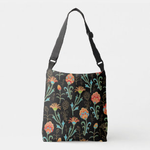 Bolsa Ajustável Oriental Floral Elegância Invisível