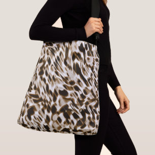 Bolsa Ajustável Orifícios castanhos em movimento, escuros e esbra