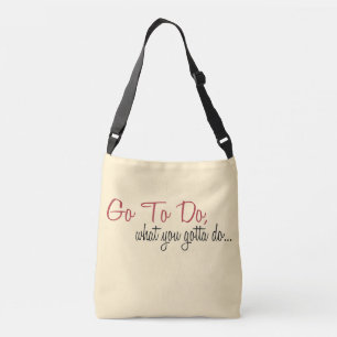 Bolsa Ajustável Os AM vão fazer o que você conseguiu fazer o sac