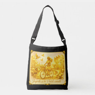 Bolsa Ajustável Ouro Pontes Em Arco Amsterdã Charme
