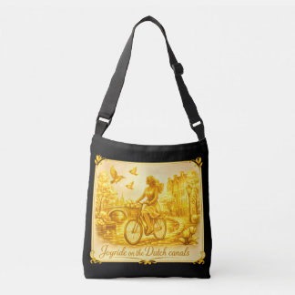 Bolsa Ajustável Ouro Pontes Em Arco Amsterdã Charme