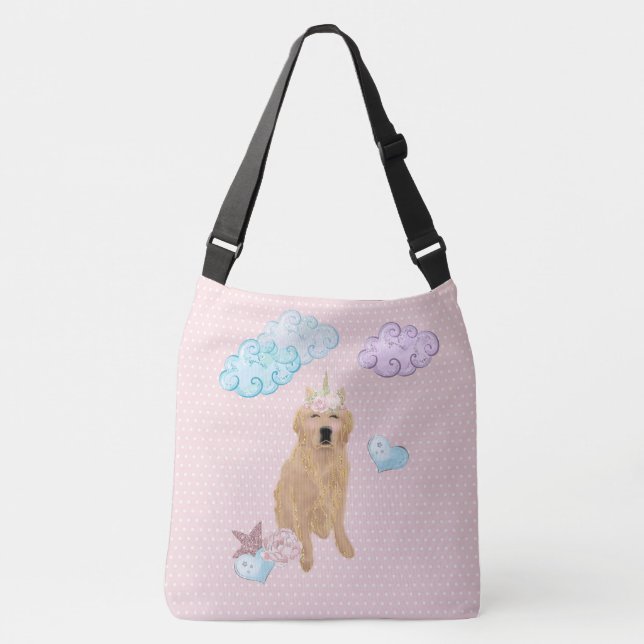 Bolsa Ajustável Ouro Retriever Unicorn (Frente)