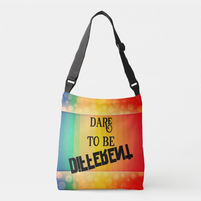 Bolsa Ajustável ousar ser diferente (Frente)