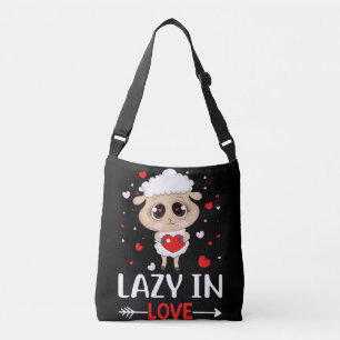 Bolsa Ajustável Ovelha Preguiçosa no Amor para Solteiros no Dia do