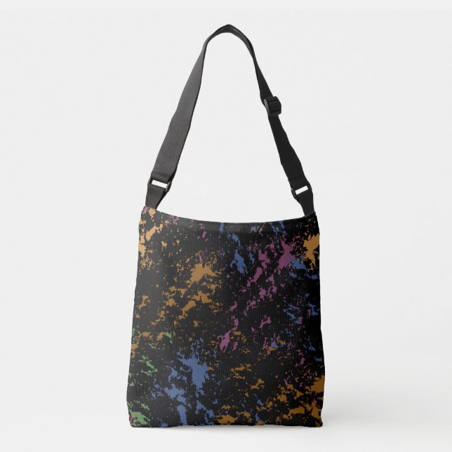 Bolsa Ajustável Padrão abstrato sem par (Frente)