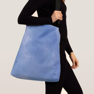 Bolsa Ajustável Padrão Azul do Vista com Aquarela