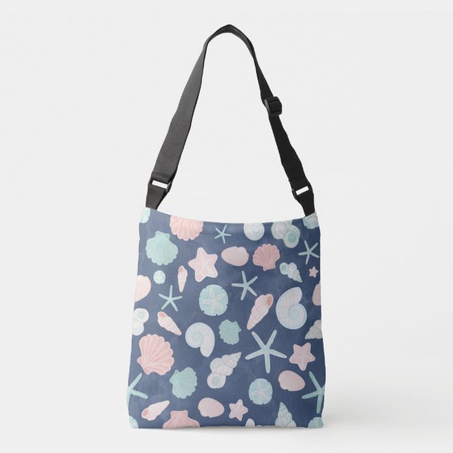 Bolsa Ajustável padrão das conchas (Frente)