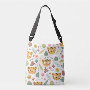 Bolsa Ajustável Padrão das plantas tropicais da cabeça-leopardo