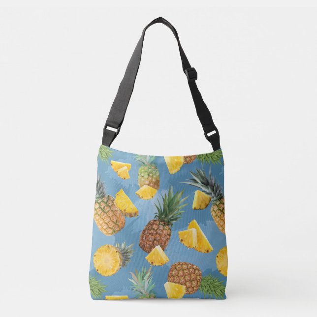 Bolsa Ajustável Padrão de Abacaxi 2 (Frente)