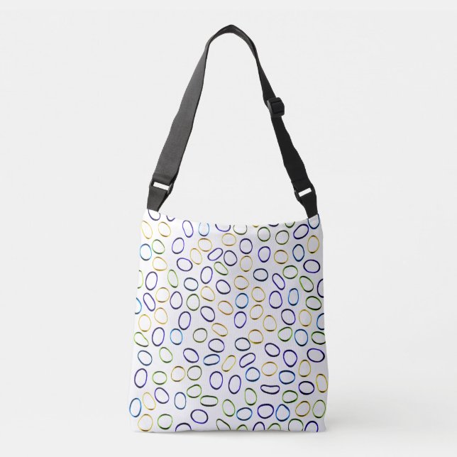 Bolsa Ajustável Padrão de Abstrato único e bonito (Frente)