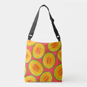 Bolsa Ajustável Padrão de aquarela das fatias de melão