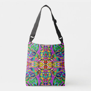 Bolsa Ajustável Padrão de Aquarela Oriental III + suas ideias