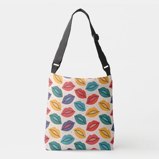 Bolsa Ajustável padrão de beijo (Frente)