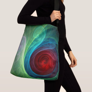Bolsa Ajustável Padrão de cor de Abstrato de arte flexível de temp