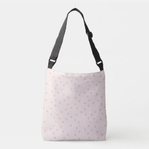 Bolsa Ajustável Padrão de Coração Minimal Suave