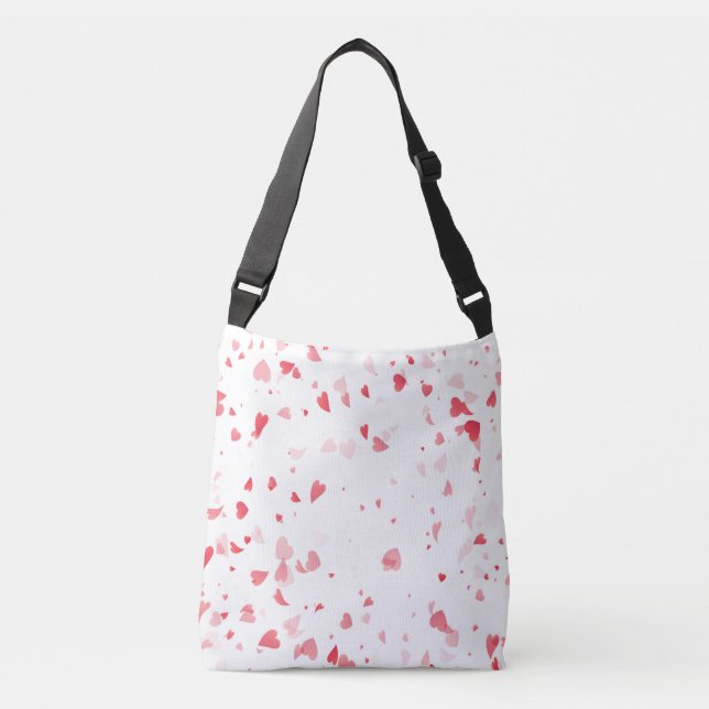 Bolsa Ajustável Padrão de Corações 33 (Frente)