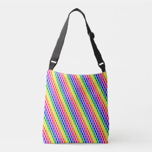 Bolsa Ajustável Padrão de Cores Arco-íris