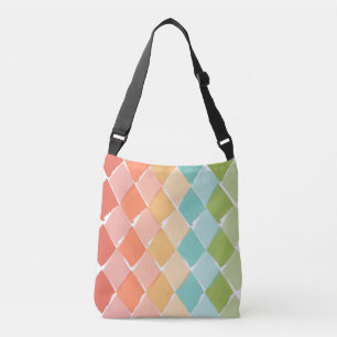 Bolsa Ajustável Padrão de cores vibrantes do verão