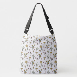 Bolsa Ajustável Padrão de Flor primavera Floral