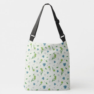 Bolsa Ajustável Padrão de Flor primavera Floral