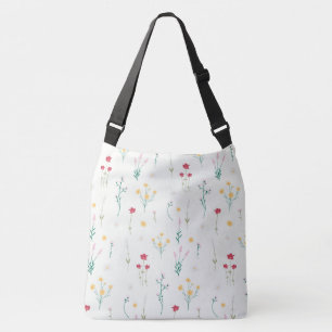 Bolsa Ajustável Padrão de Flor primavera Floral