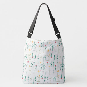 Bolsa Ajustável Padrão de Flor primavera Floral