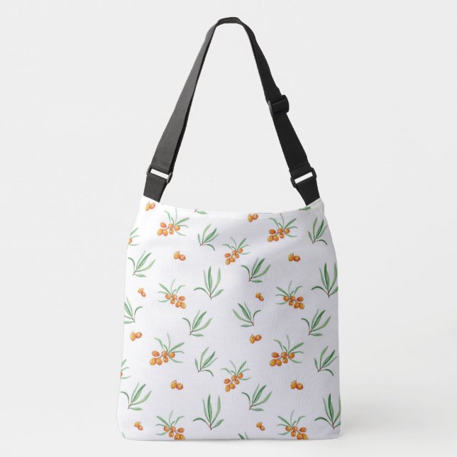 Bolsa Ajustável Padrão de Flor primavera Floral (Frente)