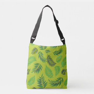Bolsa Ajustável Padrão de Folhas Tropicais 12