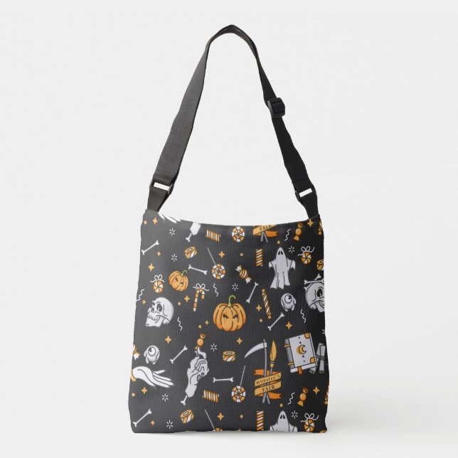 Bolsa Ajustável Padrão de Halloween 2 (Frente)