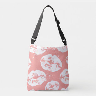 Bolsa Ajustável padrão de lábios de beijo