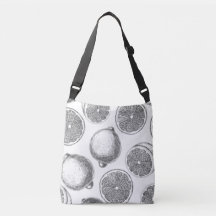 Padrão de limão desenhado à mão