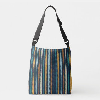 Bolsa Ajustável padrão de Linhas Verticais Abstratas