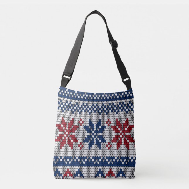 Bolsa Ajustável Padrão de Motifs Simples 4 (Frente)
