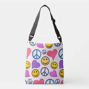 Bolsa Ajustável Padrão de Ria de Amor pela Paz