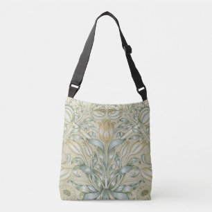 Bolsa Ajustável Padrão de Romã Antiga Lírio de William Morris