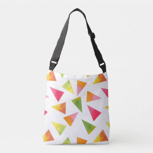Bolsa com triangulos coloridos Outlet