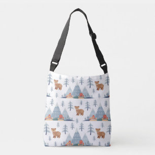 Bolsa Ajustável Padrão de Urso de Feriado Nórdico