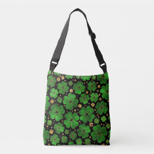 Bolsa Ajustável Padrão De Vestuário De Quatro Folhas De Shamrock