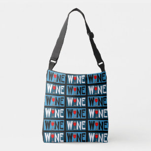Bolsa Ajustável Padrão de Vidro de Vinho Vermelho